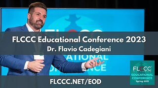 Dr. Flavio Cadegiani Speaking at the Second FLCCC Educational Conference in Fort Worth, TX (April 2023)