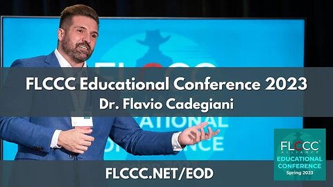 Dr. Flavio Cadegiani Speaking at the Second FLCCC Educational Conference in Fort Worth, TX (April 2023)