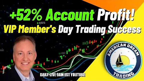 Achieving Excellence - VIP Member's +52% Account Profit In The Stock Market