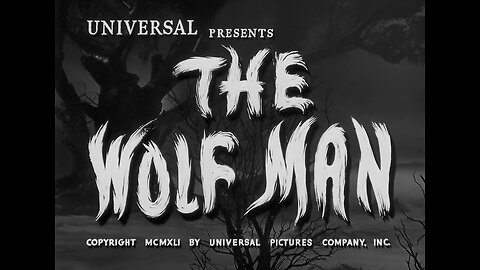 The Wolf Man (1941)