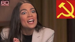 Socialist sock puppet Alexandra Ocasio Cortez calls Trump a racist (how original)