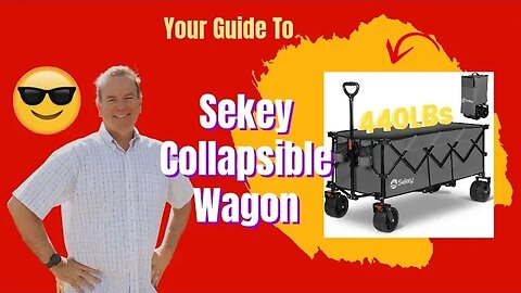 Sekey Collapsible Foldable Extended Wagon