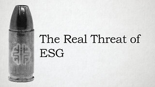 The Real Threat of ESG