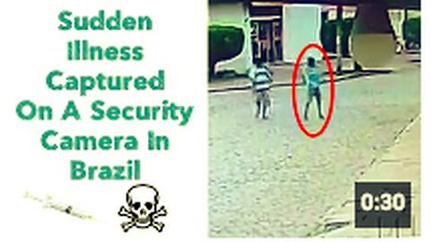 Sudden Illness Captured On A Security Camera In Brazil 💉☠️