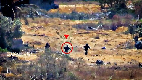 Al-Quds Sniper Makes jEEWs Run for Their Lives... One Fortunately Didn't Make It.