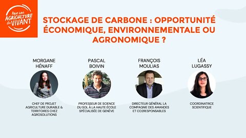 Stockage de carbone : opportunité économique, environnementale ou agronomique ?