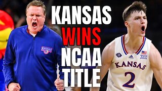 Kansas Completes BIGGEST Championship Comeback In HISTORY, Wins NCAA Tournament Over North Carolina!