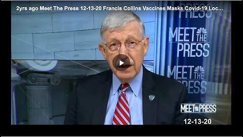 NIH Director Dr. Francis Collins urging Americans mask up, get injected with COVID-19 vaccine