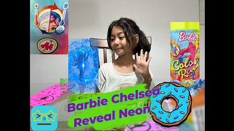 BARBIE CHELSEA REVEAL NEON TIE DIE 6 SURPRISE #barbie #barbiefilme #chelsea