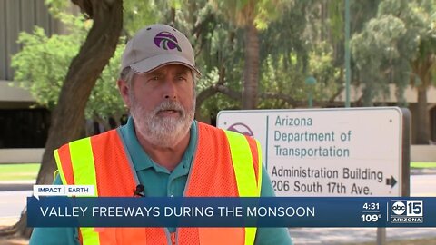 ADOT breaks down how freeways are designed to handle monsoon storms