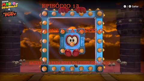 MARIO 3D WORLD EP 13 FASES 5 7 A CASTELO