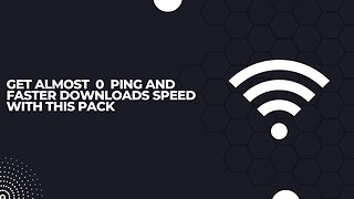 🔧LOWER YOUR PING AND MAKE YOUR DOWNLOAD SPEED FASTER WITH THIS PACK👍
