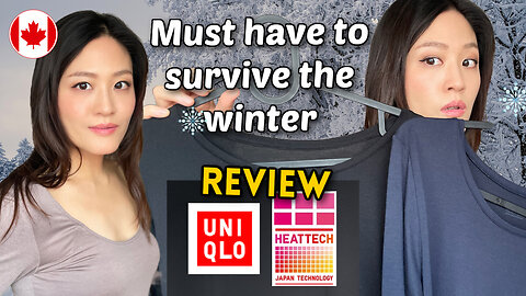 Winter clothing item you must-have to stay warm in the Winter ❄️👕 Uniqlo Heattech