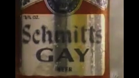 Schmitt’s Gay Beer