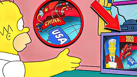 😱 Simpsons Cartoon Predictions For 2023 is Unbelievable! #Foryou #Trending #prediction