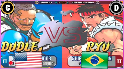 Street Fighter III 2nd Impact Giant Attack (Zeroxp7 Vs. drranchucrute) [U.S.A. Vs. Brazil]