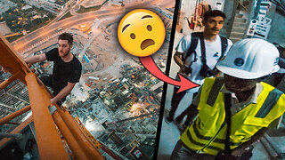 200 Meter Crane Climb in Dubai *GONE WRONG*