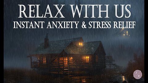 Amazing Relaxing Zen Music & Rain Sounds for Instant Anxiety & Stress Relief - ASMR & Chill Vibes