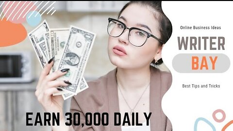 Start Earning 30000 By Just Writing Hundred Words -How To Earn Money Online By Writing work Online