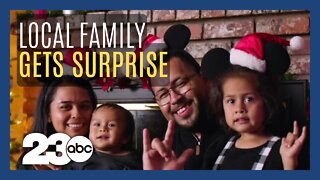 Local family surprised with trip to Disneyland