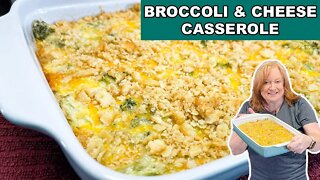 BROCCOLI & CHEESE Casserole, A Perfect Side Dish Accompaniment