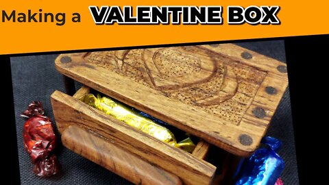 Making a Valentine Box out of Rosewood