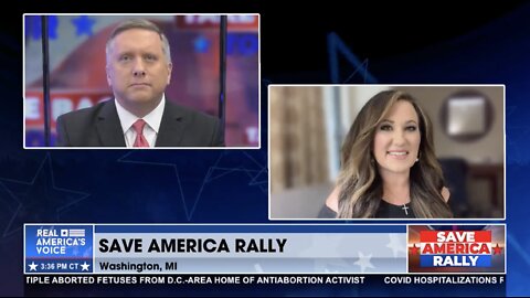 April Moss: Michigan Delegates Convene at Trump's "Save America" Rally