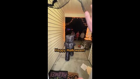 Giving iPhone instead of candy on Halloween