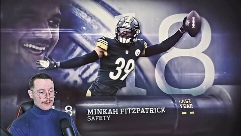Rugby Player Reacts to MINKAH FITZPATRICK (S, Steelers) #18 The Top 100 NFL Players of 2023