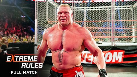 FULL MATCH - Triple H vs. Brock Lesnar — Steel Cage Match_ WWE Extreme Rules 2013