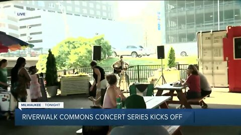 Riverwalk Commons concert series kicks off in Milwaukee