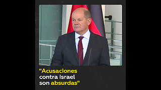 Scholz tacha de “absurdas” las acusaciones de Erdogan contra Israel