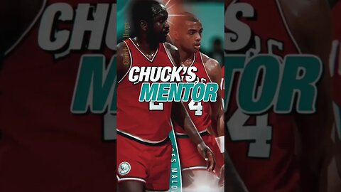 Sir Charles Barkley Mentored by Chairman of the Boards Moses Malone #shorts #NBA