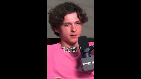 Tom Holland got culture shock and morality crushed by Pedo Hollywood