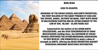 ANUNNAKI OF THE SIRIAN COUNCIL AND EARTH PROTECTION, THE FIRST BUILDING OF THE GREAT PYRAMID OF GIZA