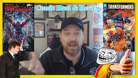 Comic Haul & Review Night Thrasher vs Transformers