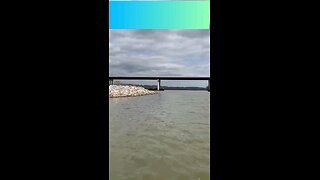 A BARGE HITS A BRIDGE IN OKLAHOMA