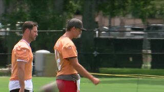 Tampa Bay Buccaneers QB Tom Brady returns to the team