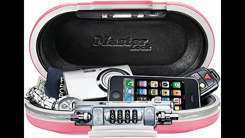 Master Lock Personal Safe, Set Your Own Combination Portable SafeSpace