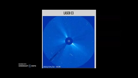 Space Weather Update April 22nd 2022! Space Weather From Behind?