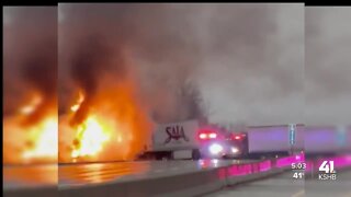 KCPD investigates fatal semi crash on I-70