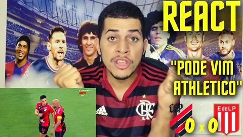 REACT ATHLETICO PR 0 X 0 ESTUDIANTES | LIBERTADORES 2022