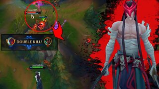 *YONE MID* + DE 20 KILLS NA RANKED - PQ ESSA BUILD É DA DANO E CURA MUITO?