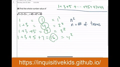 Math Olympiad for Middle School | 2010 | Division M | Contest 2 | MOEMS | 2E