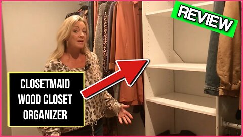 Declutter and transform your space with ClosetMaid Wood Closet Organizer