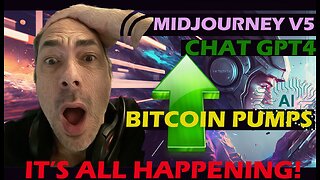 AI, Midjourney V5, ChatGPT4, Bitcoin Pumps, Gaming NFTs, it's all coming together!