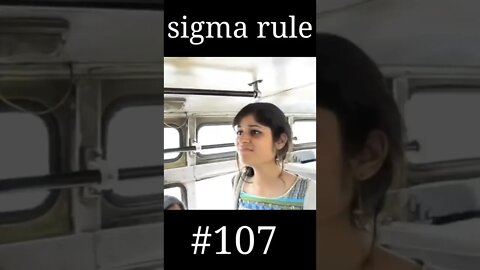 bus sigma rule #sigma rule #107 #sigma #sigmamale #shorts