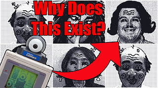 What's up with the Creepy Faces in the Gameboy Camera?