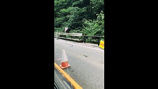 Road trip through the mountains in Japan