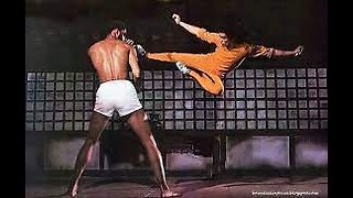 Cross kick Studio Films Bruce Lee fly kick 4